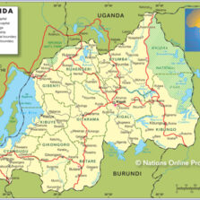 Rwanda Map